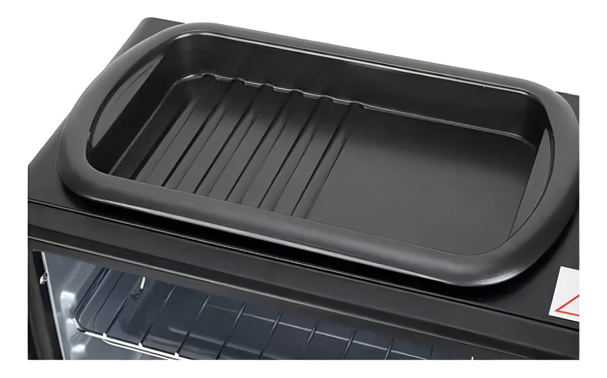 Horno Eléctrico Tostador Sokany Cafetera Parrilla 3 En 1